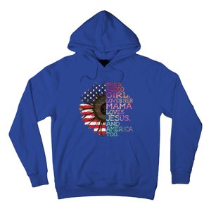 Shes A Good Girl Loves Her Mama Jesus & America Too Hippie Hoodie