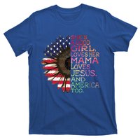 Shes A Good Girl Loves Her Mama Jesus & America Too Hippie T-Shirt