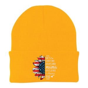 Shes A Good Girl Loves Her Mama Jesus America Too Knit Cap Winter Beanie