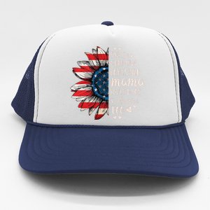 Shes A Good Girl Loves Her Mama Jesus America Too Trucker Hat