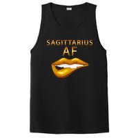 Sagittarius Af Gold Sexy Lip Birthday PosiCharge Competitor Tank