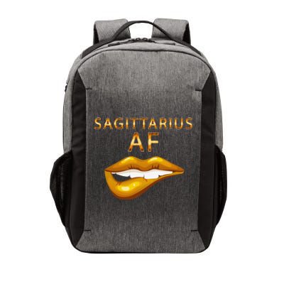 Sagittarius Af Gold Sexy Lip Birthday Vector Backpack