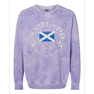 Scotland Alba Gu BràTh Colorblast Crewneck Sweatshirt