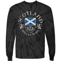 Scotland Alba Gu BràTh Tie-Dye Long Sleeve Shirt