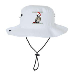 Santa African Grey Parrot Bird Ugly Christmas Gift Legacy Cool Fit Booney Bucket Hat