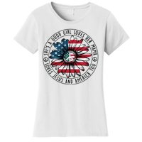 Shes A Good Girl Loves Her Mama Loves Jesus And America Women's T-Shirt