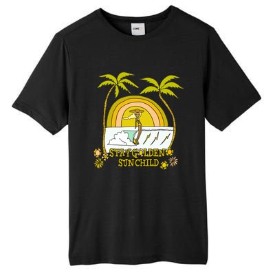 Stay A Golden Sun Summer Vibes Beach Vacay Summertime Great Gift Tall Fusion ChromaSoft Performance T-Shirt