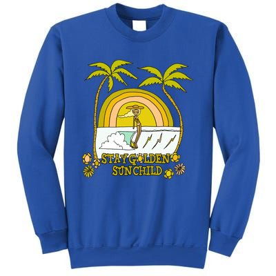 Stay A Golden Sun Summer Vibes Beach Vacay Summertime Great Gift Sweatshirt