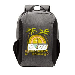 Stay A Golden Sun Summer Vibes Beach Vacay Summertime Great Gift Vector Backpack