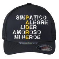 Spanish Acronym Gift For Fathers Day Flexfit Unipanel Trucker Cap