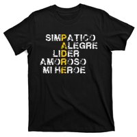 Spanish Acronym Gift For Fathers Day T-Shirt