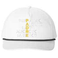 Spanish Acronym Gift For Fathers Day Snapback Five-Panel Rope Hat