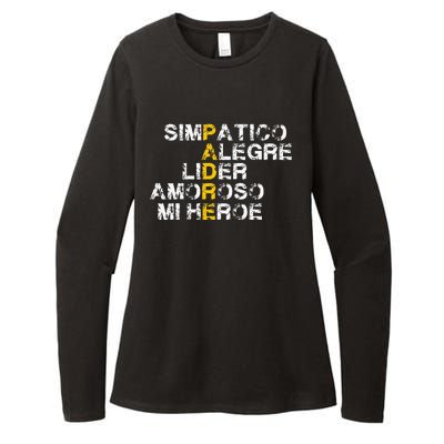 Spanish Acronym Gift For Fathers Day Womens CVC Long Sleeve Shirt