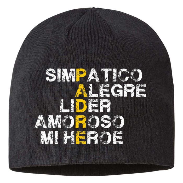 Spanish Acronym Gift For Fathers Day Sustainable Beanie