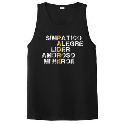 Spanish Acronym Gift For Fathers Day PosiCharge Competitor Tank