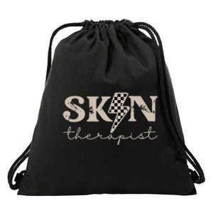 Skin Therapist Skincare Skin Esthetician  Drawstring Bag