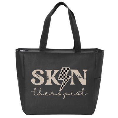 Skin Therapist Skincare Skin Esthetician  Zip Tote Bag