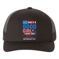 SheS A Good Girl Loves Her Aunt Loves Jesus And America Too Yupoong Adult 5-Panel Trucker Hat