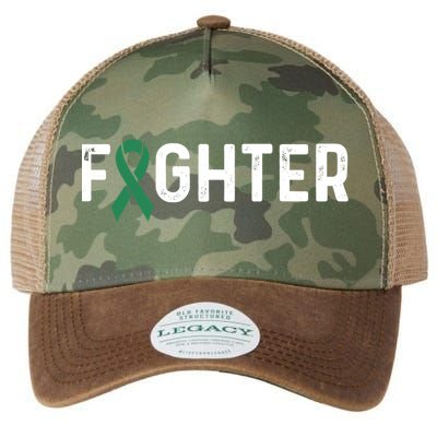 Scoliosis Awareness Green Ribbon Fighter Gift Legacy Tie Dye Trucker Hat