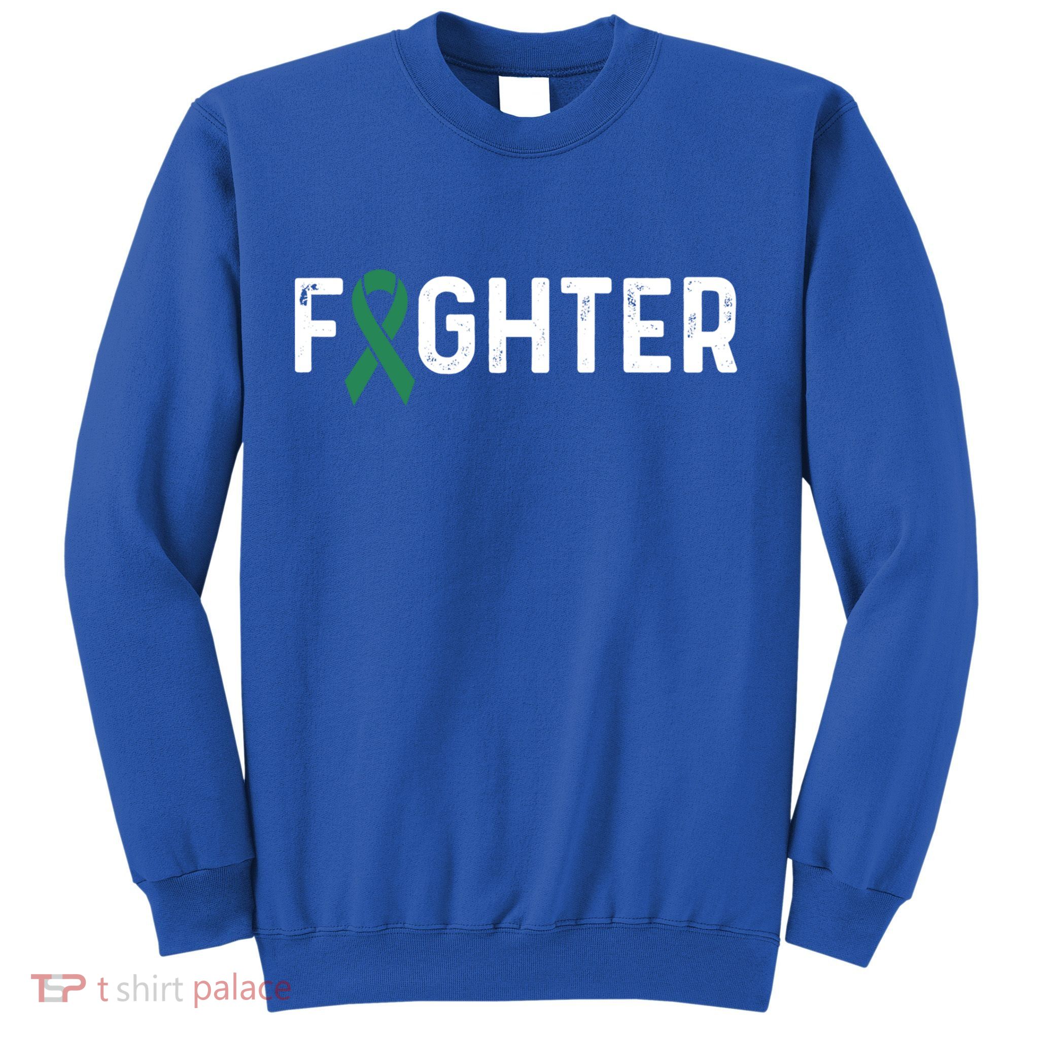 Scoliosis Awareness Green Ribbon Fighter Gift Sweatshirt