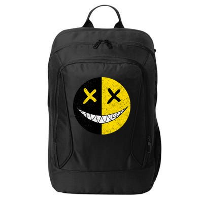 Street Abstract Graffiti Smile X Face City Backpack
