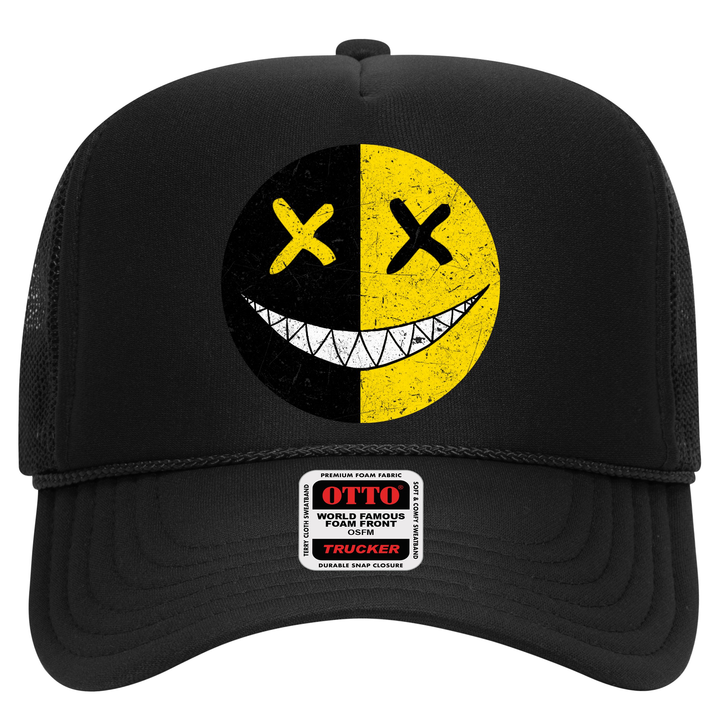 Street Abstract Graffiti Smile X Face Hat