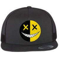 Street Abstract Graffiti Smile X Face Flatbill Hat