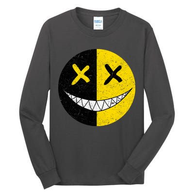 Street Abstract Graffiti Smile X Face Tall Long Sleeve T-Shirt