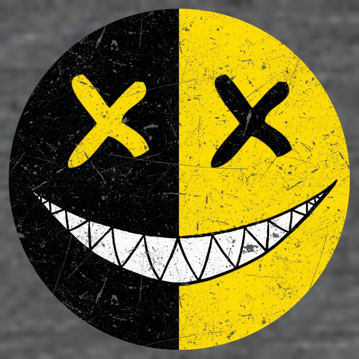 Street Abstract Graffiti Smile X Face Magnet