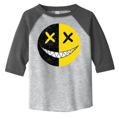 Street Abstract Graffiti Smile X Face Toddler Fine Jersey T-Shirt