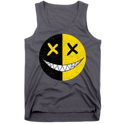 Street Abstract Graffiti Smile X Face Tank Top