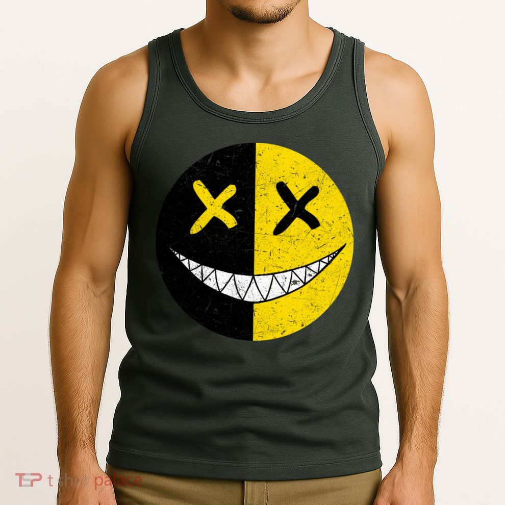 Street Abstract Graffiti Smile X Face Tank Top