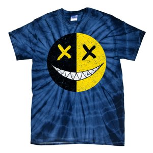 Street Abstract Graffiti Smile X Face Tie-Dye T-Shirt