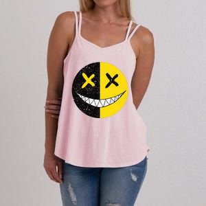 Street Abstract Graffiti Smile X Face Women's Strappy Tank