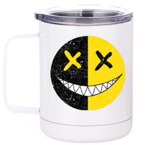 Street Abstract Graffiti Smile X Face 12 oz Stainless Steel Tumbler Cup