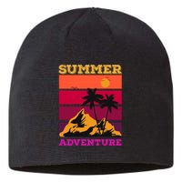 Summer Adventure Graphic Sustainable Beanie