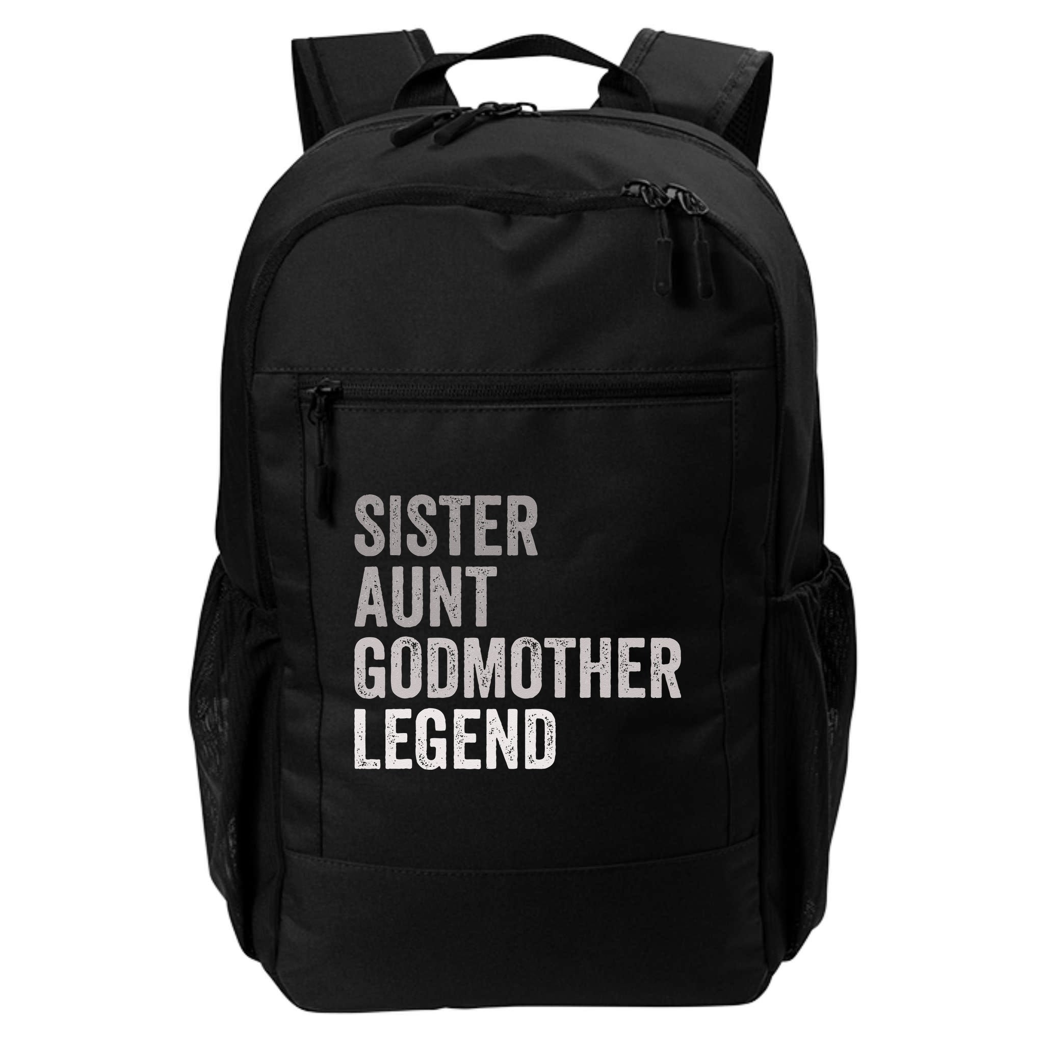 Sister Aunt Godmother Legend Auntie Godparent Proposal Backpack
