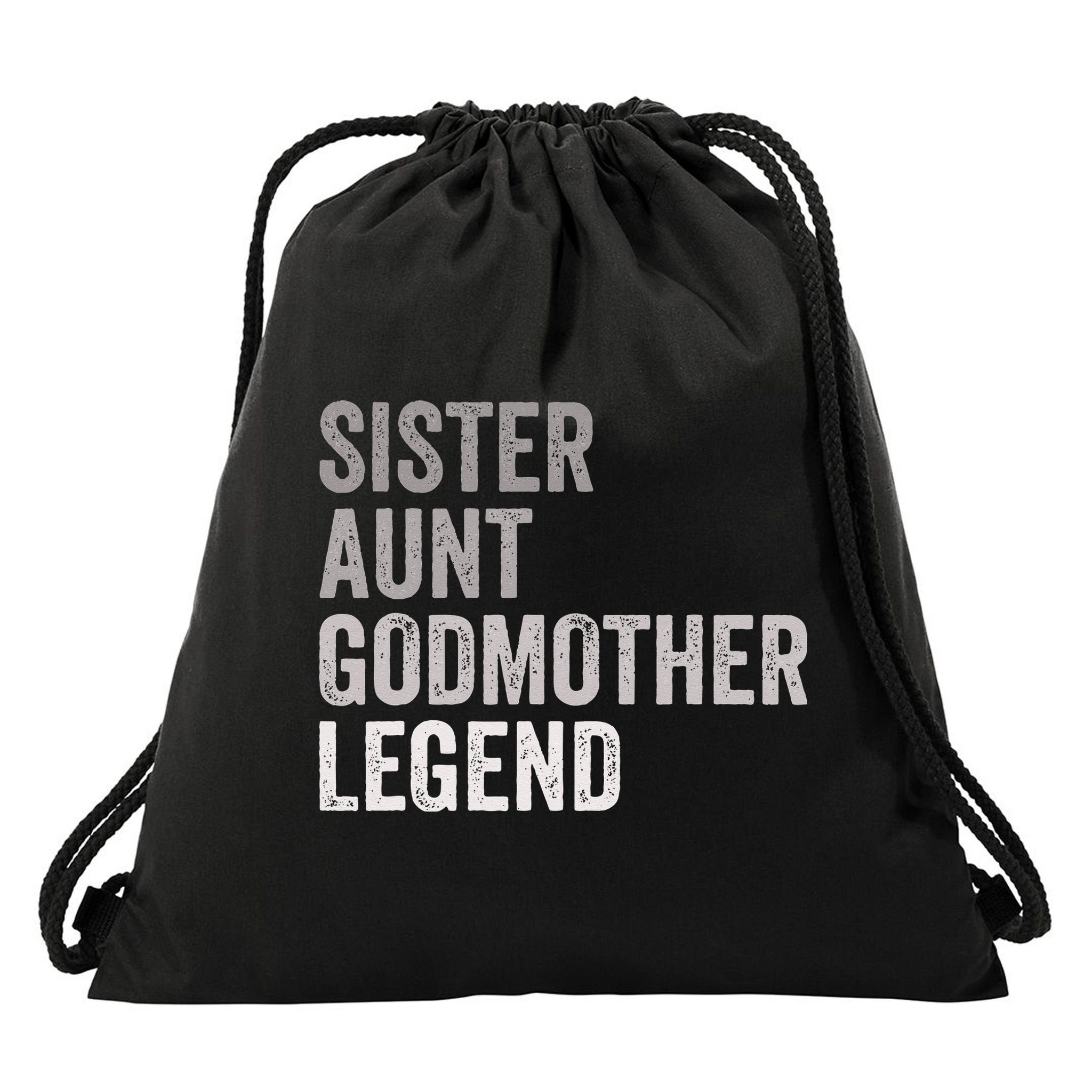 Sister Aunt Godmother Legend Auntie Godparent Proposal Drawstring Bag