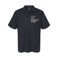 Sister Aunt Godmother Legend Auntie Godparent Proposal Softstyle Adult Sport Polo