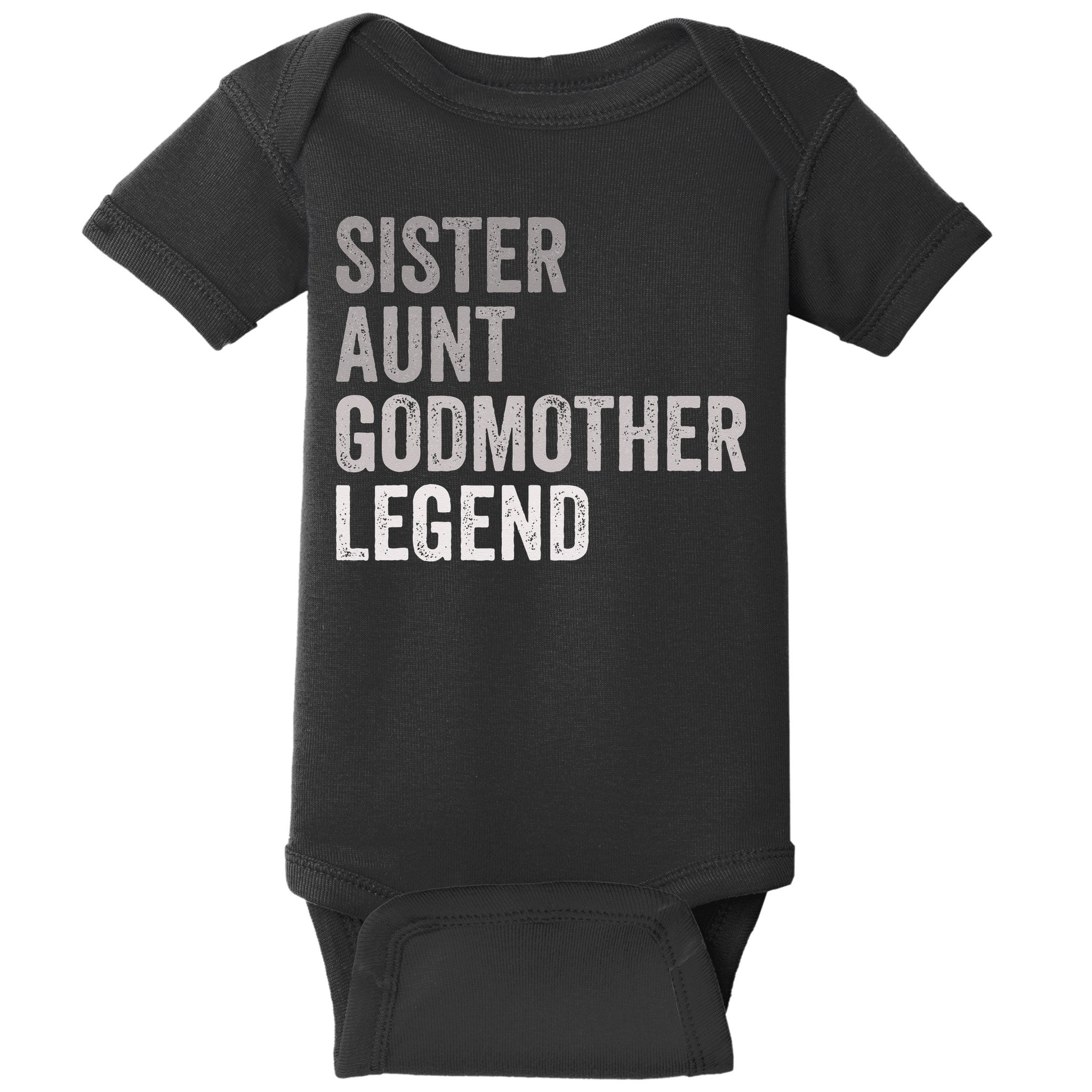 Sister Aunt Godmother Legend Auntie Godparent Proposal Baby Bodysuit