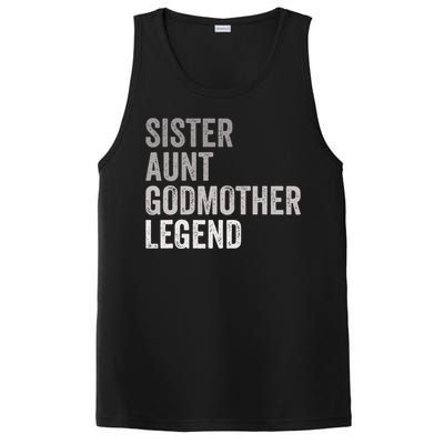 Sister Aunt Godmother Legend Auntie Godparent Proposal PosiCharge Competitor Tank