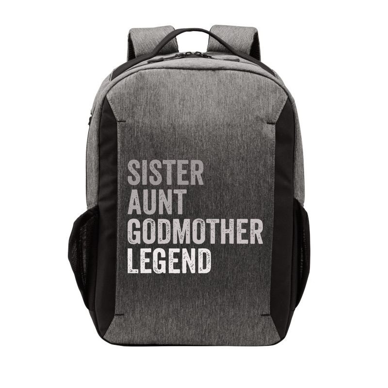 Sister Aunt Godmother Legend Auntie Godparent Proposal Vector Backpack