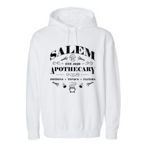 Salem Apothecary Gift Garment-Dyed Fleece Hoodie