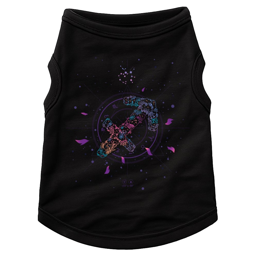 Sagittarius Floral Zodiac Doggie Tank