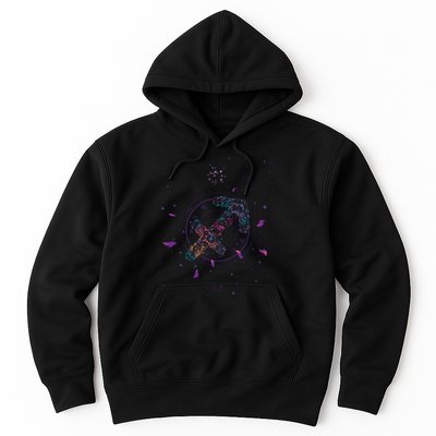 Sagittarius Floral Zodiac Hoodie