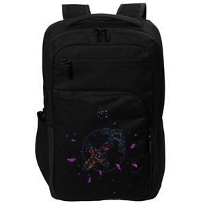 Sagittarius Floral Zodiac Impact Tech Backpack