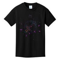 Sagittarius Floral Zodiac Kids T-Shirt