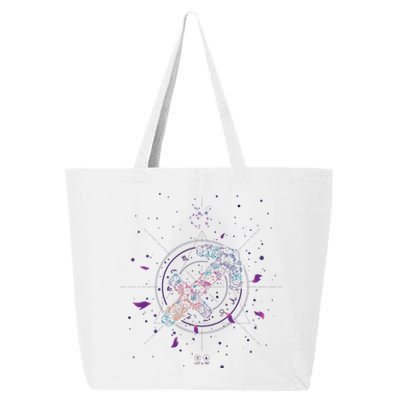 Sagittarius Floral Zodiac 25L Jumbo Tote