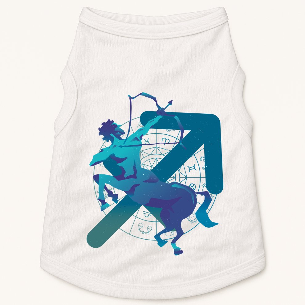 Sagittarius Zodiac Symbol Doggie Tank