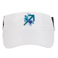 Sagittarius Zodiac Symbol Adult Drive Performance Visor